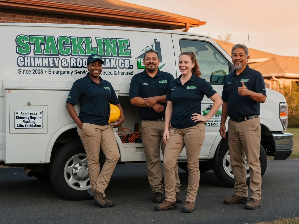 Chimney flashing repair company in Mount Holly, NC